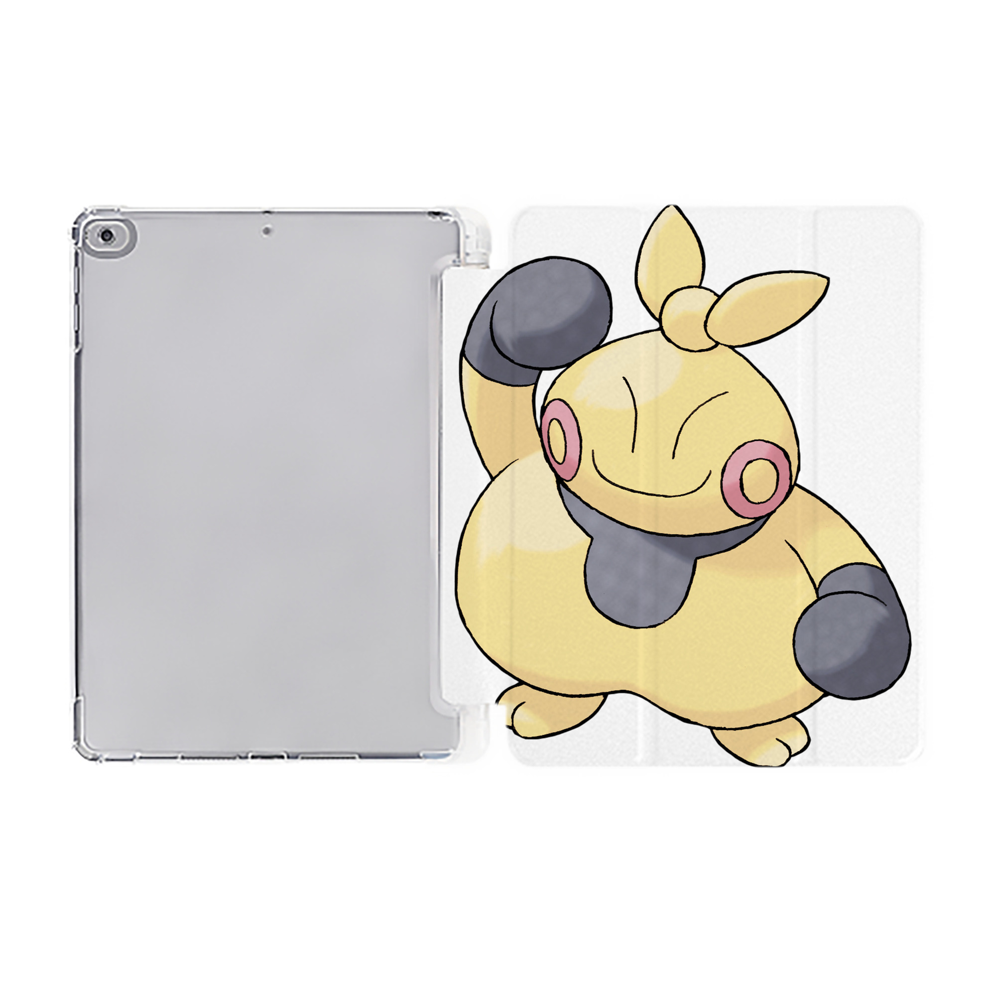 （画像用） ポケットモンスター Pokémon IPad ケース ペン収納付き 三つ折りスタンド PUレザー×シリコン 対応機種9.5/10.5/10.9インチ